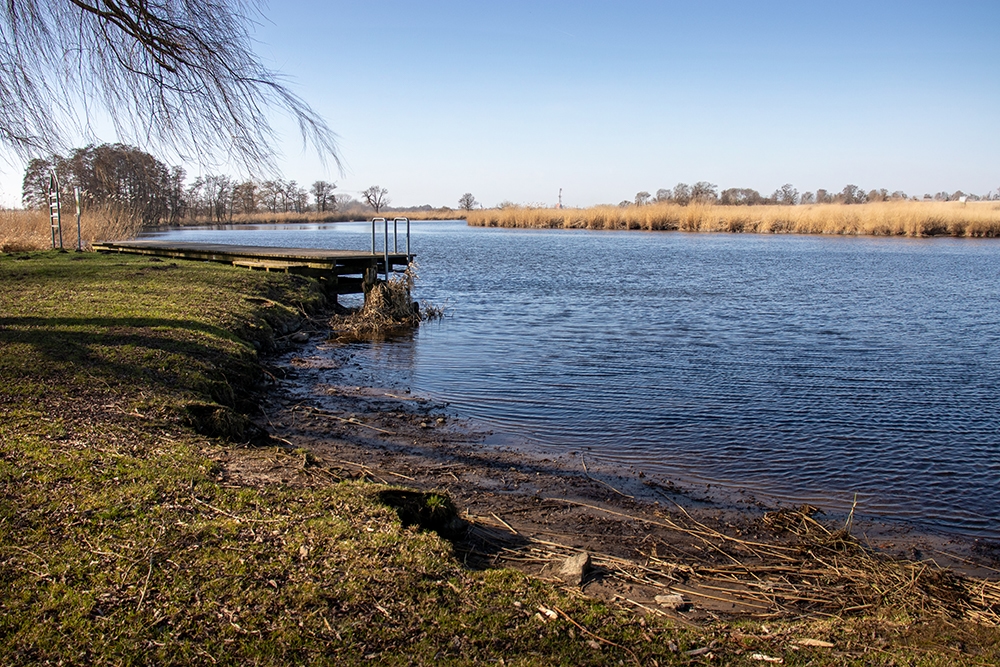 Wasserrastplatz an der Peene